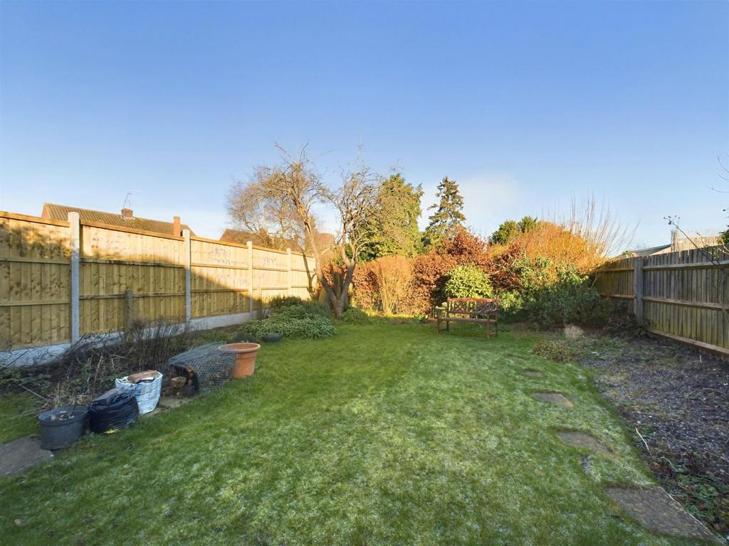 Rear garden