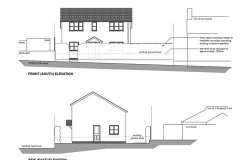 Plot for sale, Kilkhampton, Bude