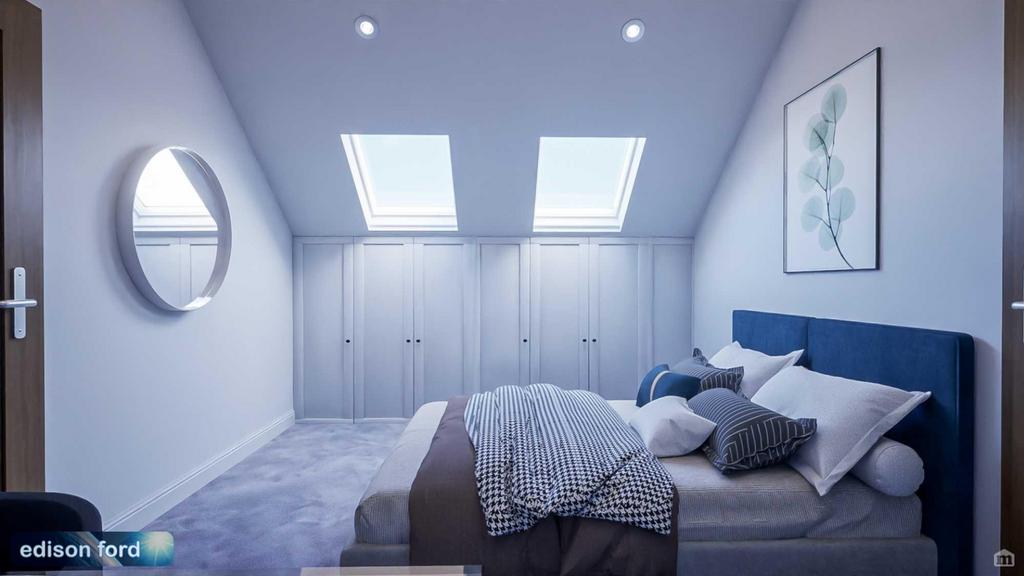 Cgi master bedroom main