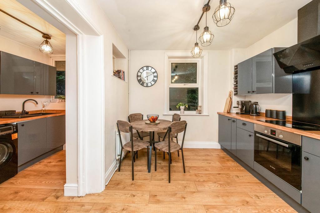 Open plan dining kitchen