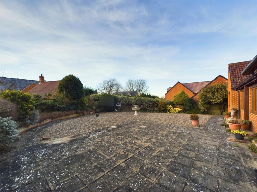 Rear garden