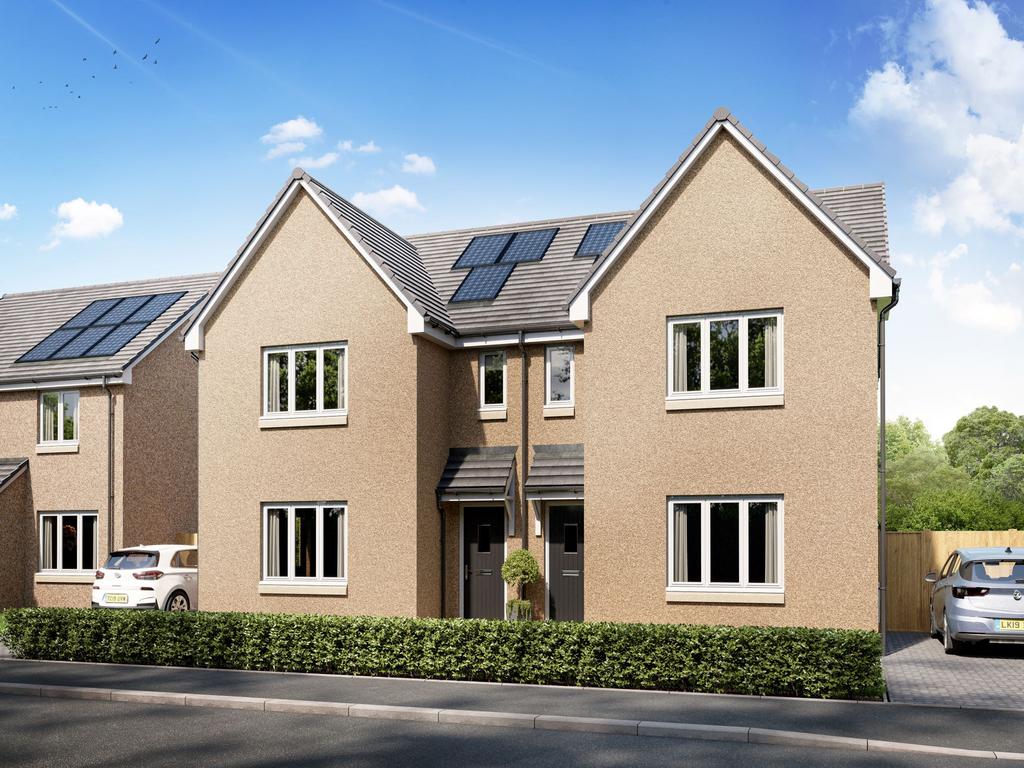 Plot 410, The Elgin at Rosslyn Gait... 3 bed semidetached house for