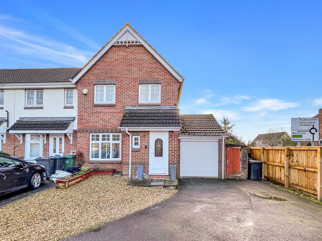 Boulton Close, Westbury 3 bed end of terrace house for sale £265,000