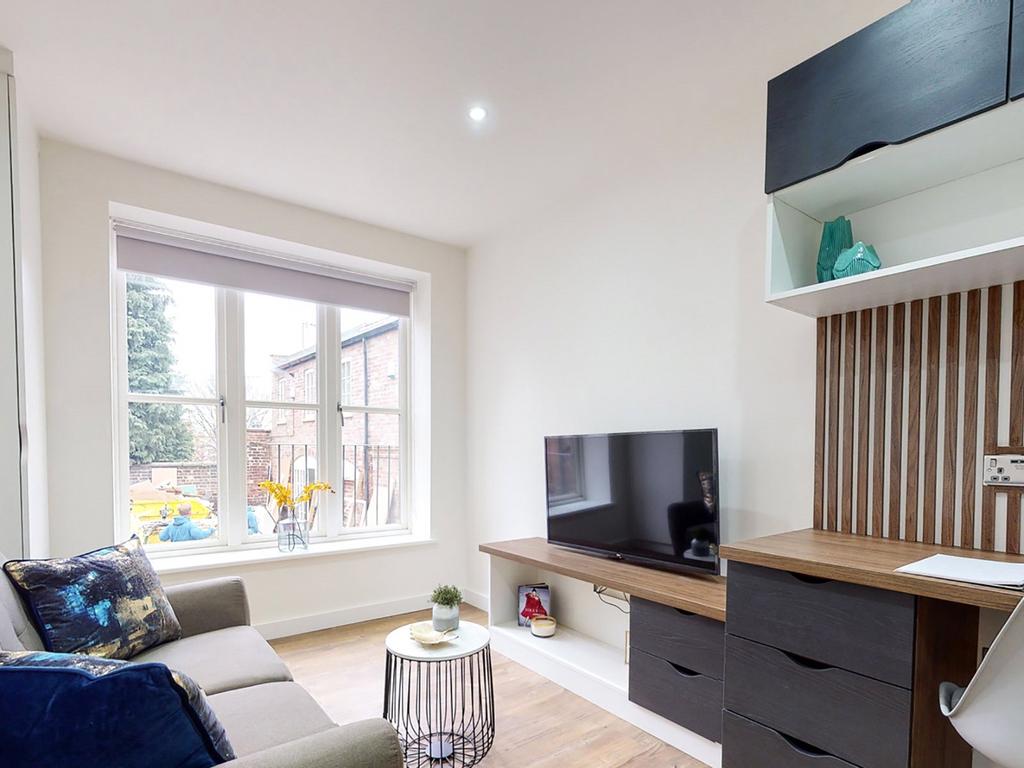 Open-plan living area