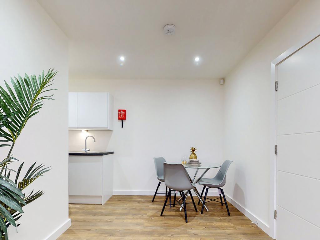 Open-plan living area