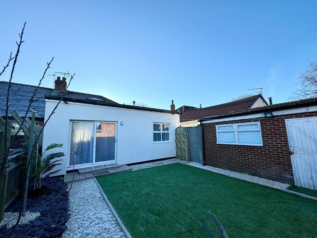 Rear garden
