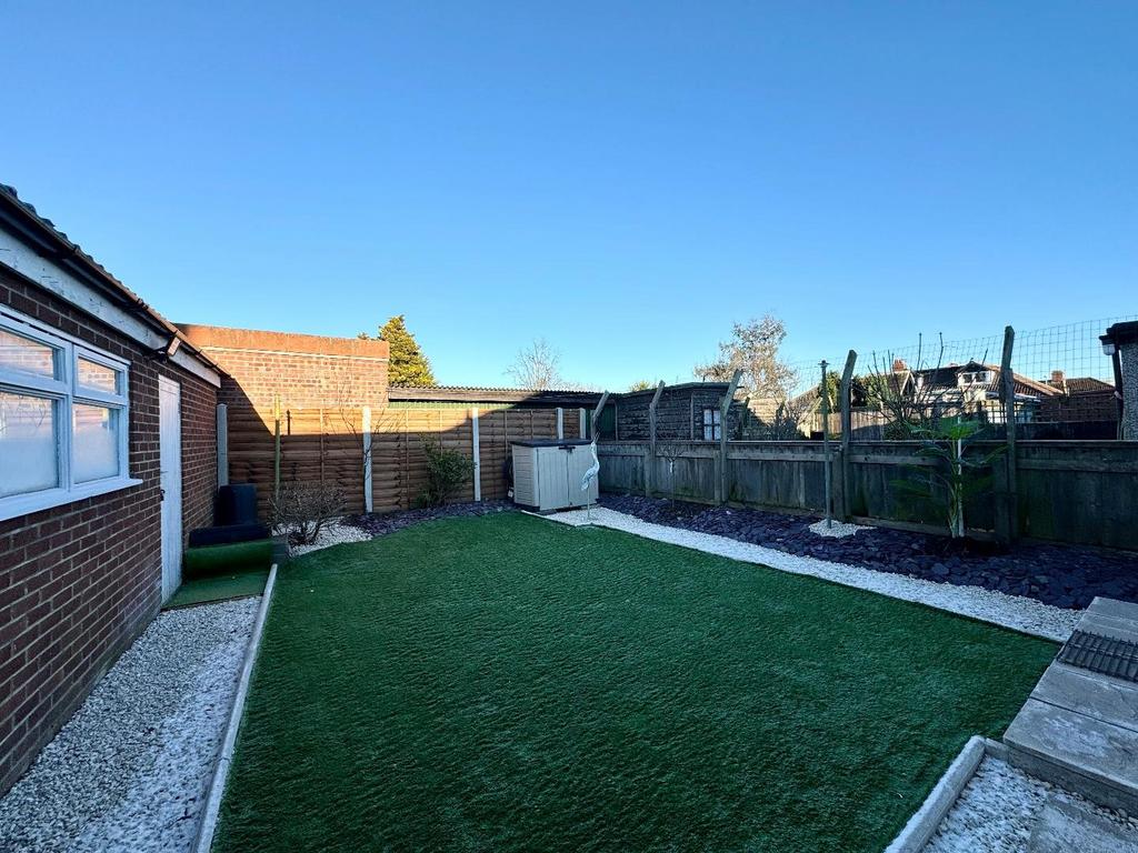 Rear garden