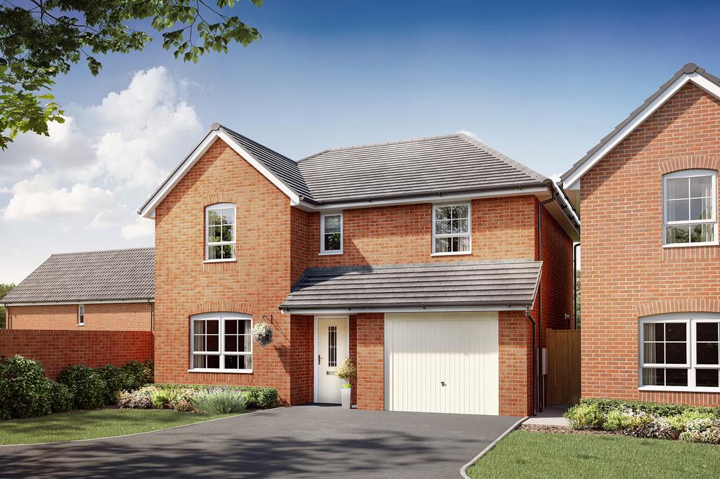 CGI of the external view of the Hemsworth with...