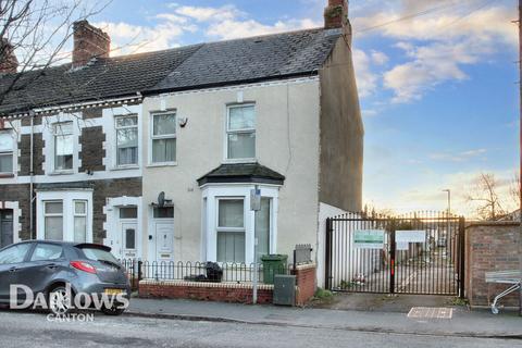 3 bedroom end of terrace house for sale, Wells Street, Cardiff