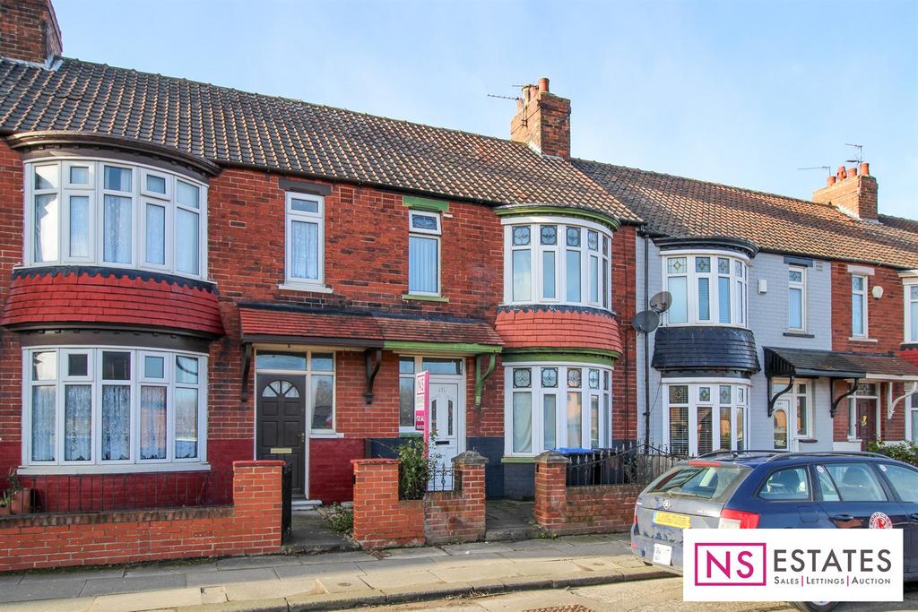 Saltwells Road, Longlands, Middlesbrough, TS4 3 bed terraced house for