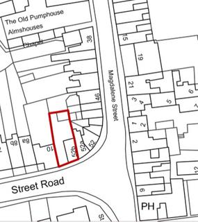 Land for sale, Magdalene Street, Glastonbury, Somerset