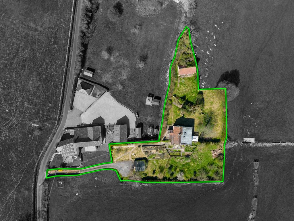 Aerial plan view