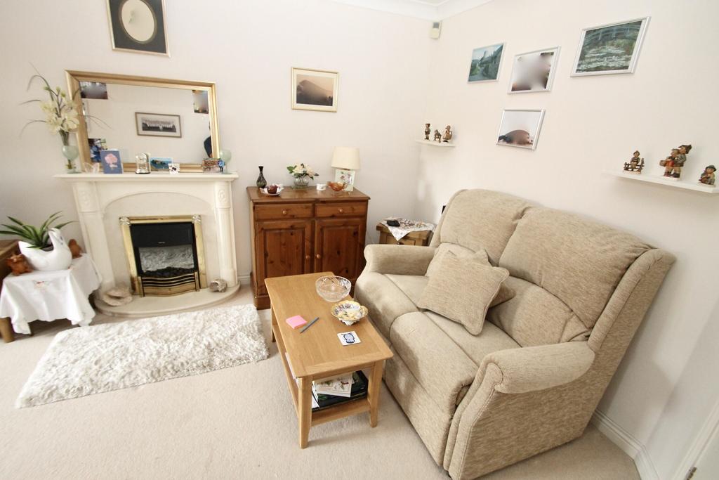 Sitting room and electric fire