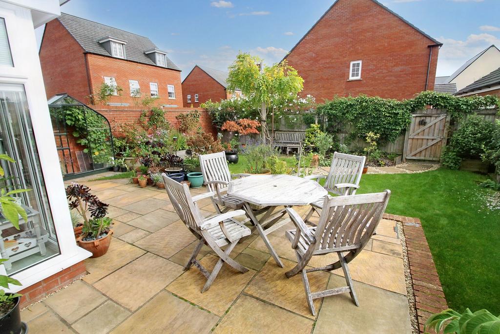 Garden and patio