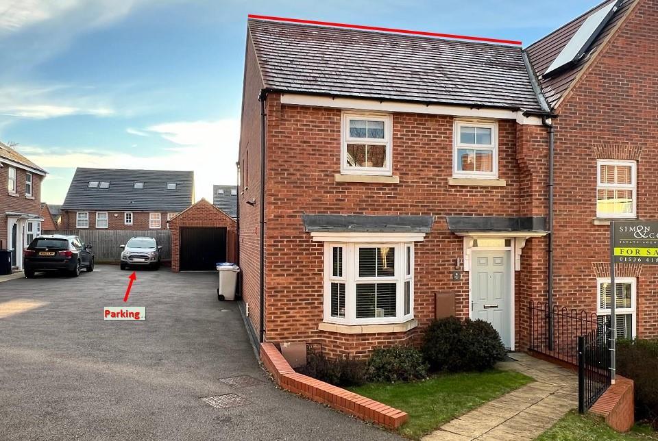 Goodwood Close, Burton Latimer, Kettering 3 bed semidetached house for