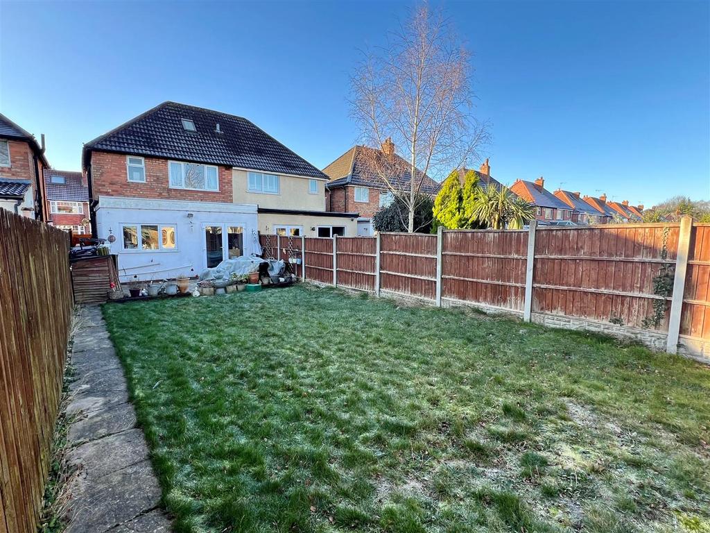 Rear garden