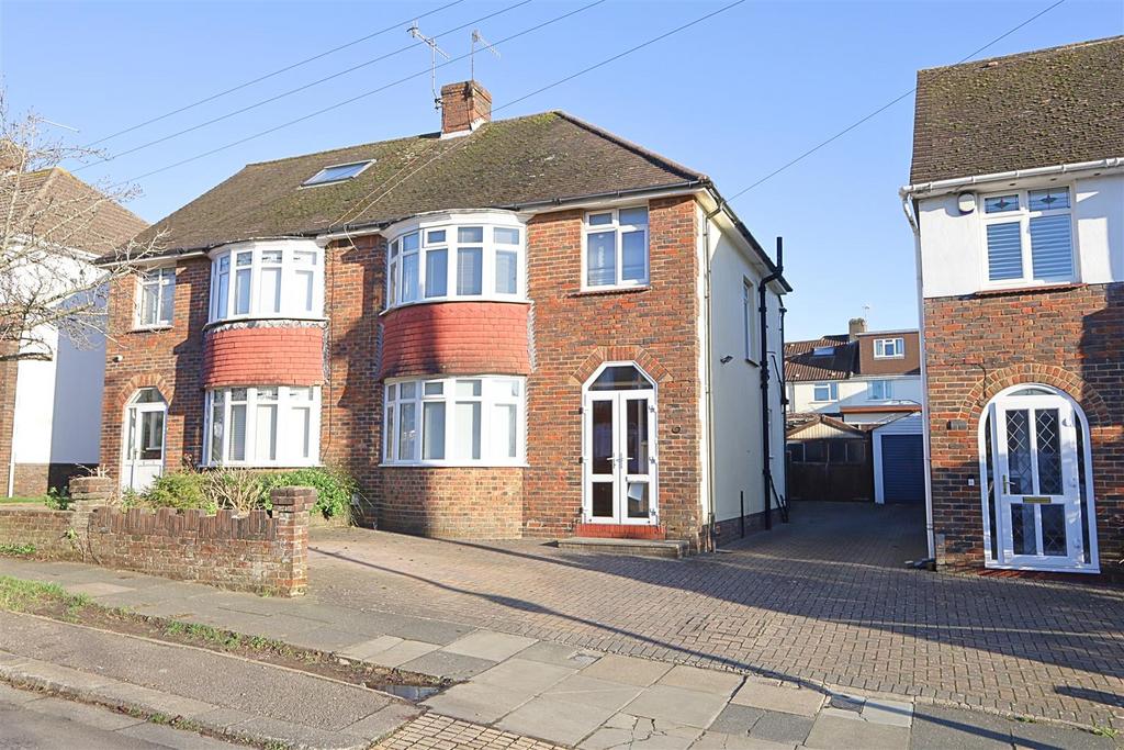 Poplar Avenue, Hove 3 bed semidetached house for sale £475,000