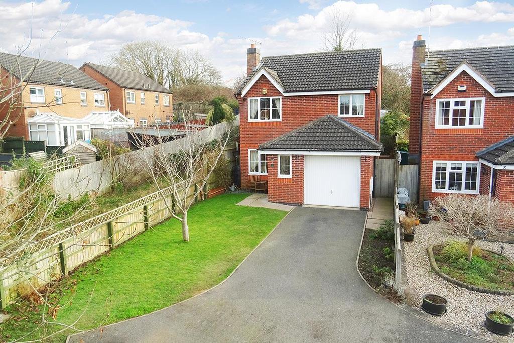 Burton Close, Lutterworth 3 bed detached house for sale £350,000
