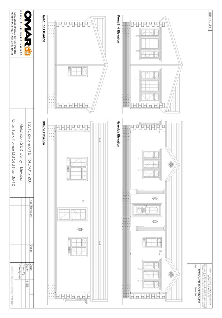 Plan 3818 Middleton 40x20 2 DBU A3 Elevation (1)