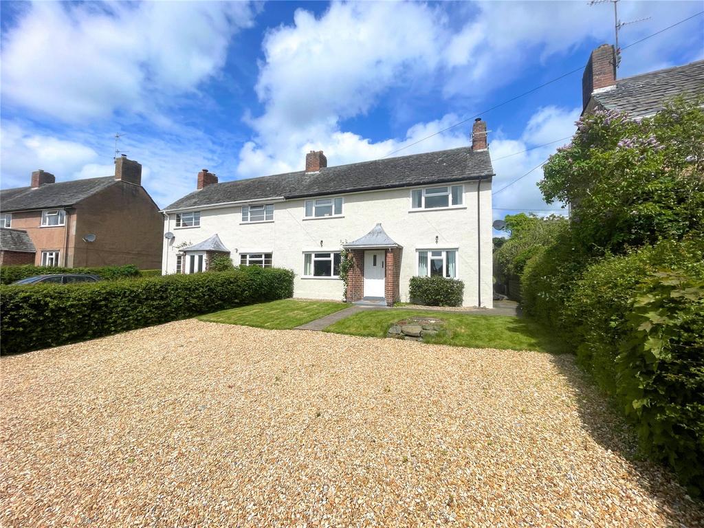 Glan Yr Afon, Berriew, Welshpool... 3 bed semidetached house for sale