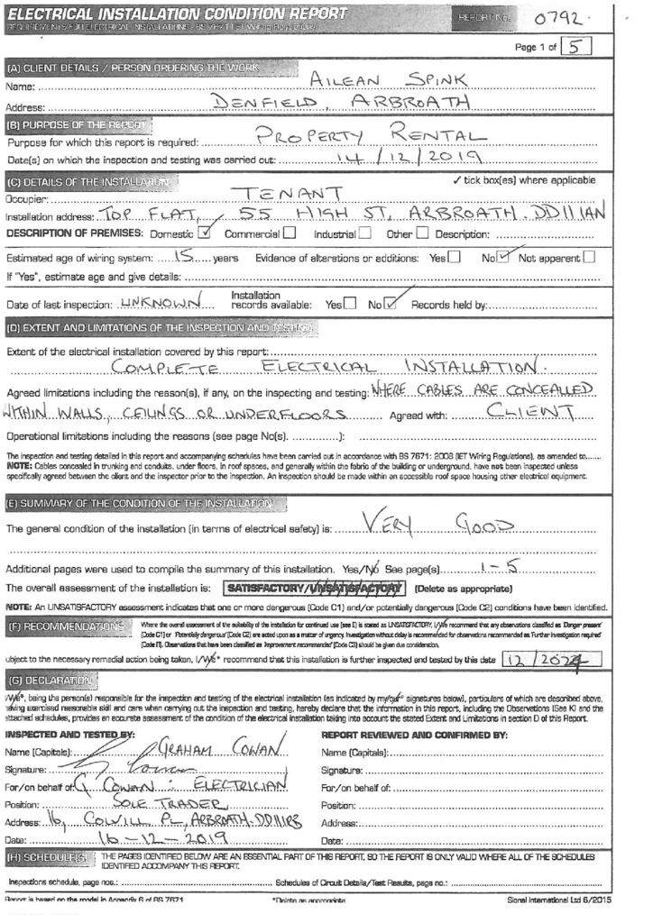 EPC Certificate