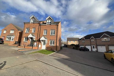 3 bedroom end of terrace house for sale, Worcester Close, CORBY