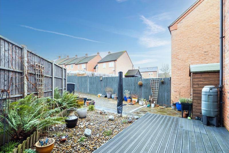 Rear garden