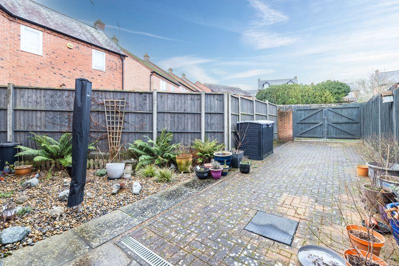 Rear garden