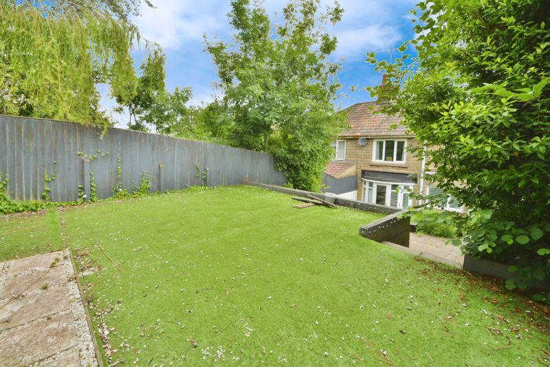 Rear garden and...