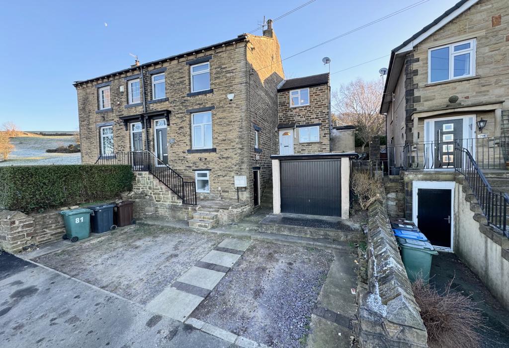 Cottingley Cliffe Road, Cottingley, Bingley, West Yorkshire 4 bed semi