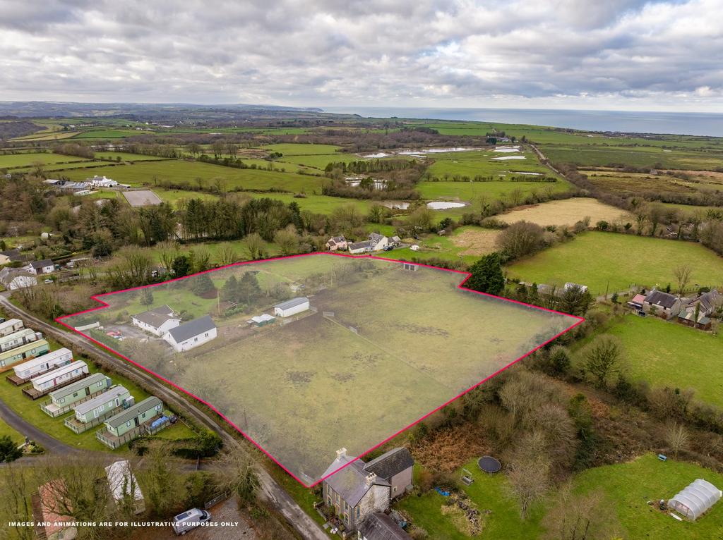 Cross Inn, Llanon, SY23 3 bed property with land for sale £525,000