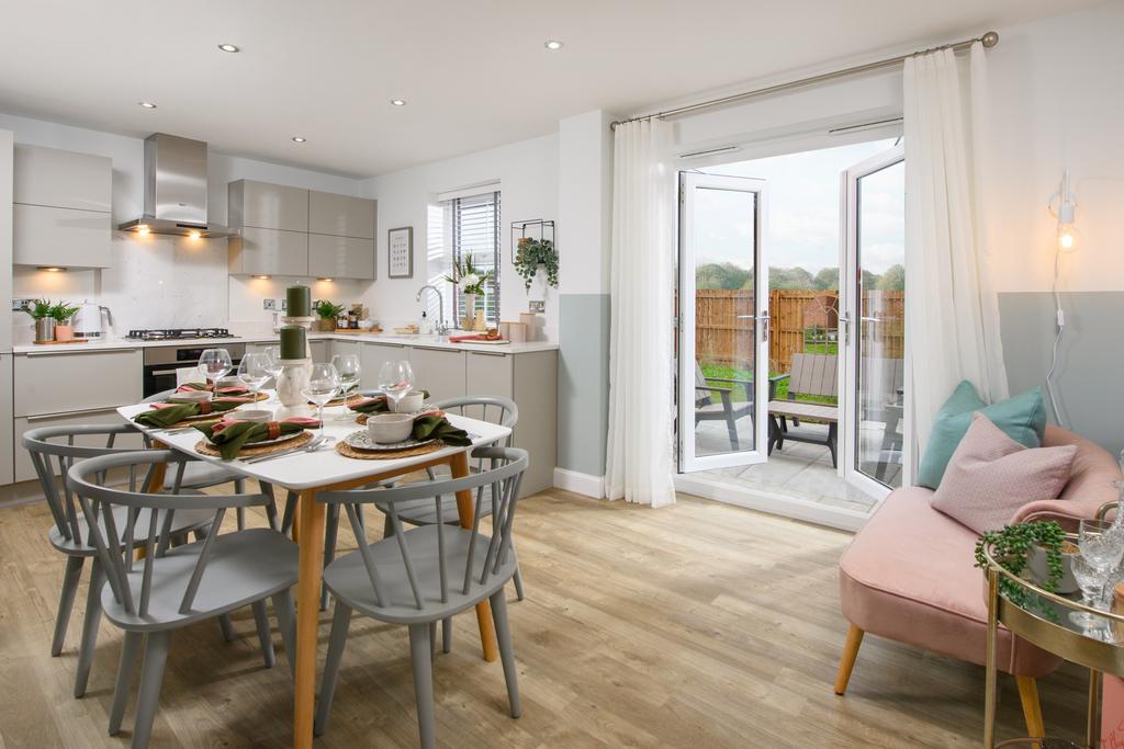 Internal view of The Holden dining kitchen