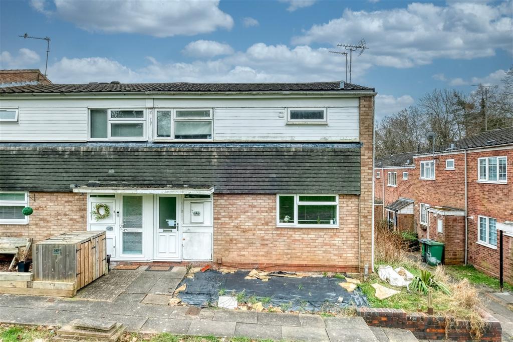 Astley Close, Woodrow, Redditch B98 7TZ 3 bed end of terrace house for