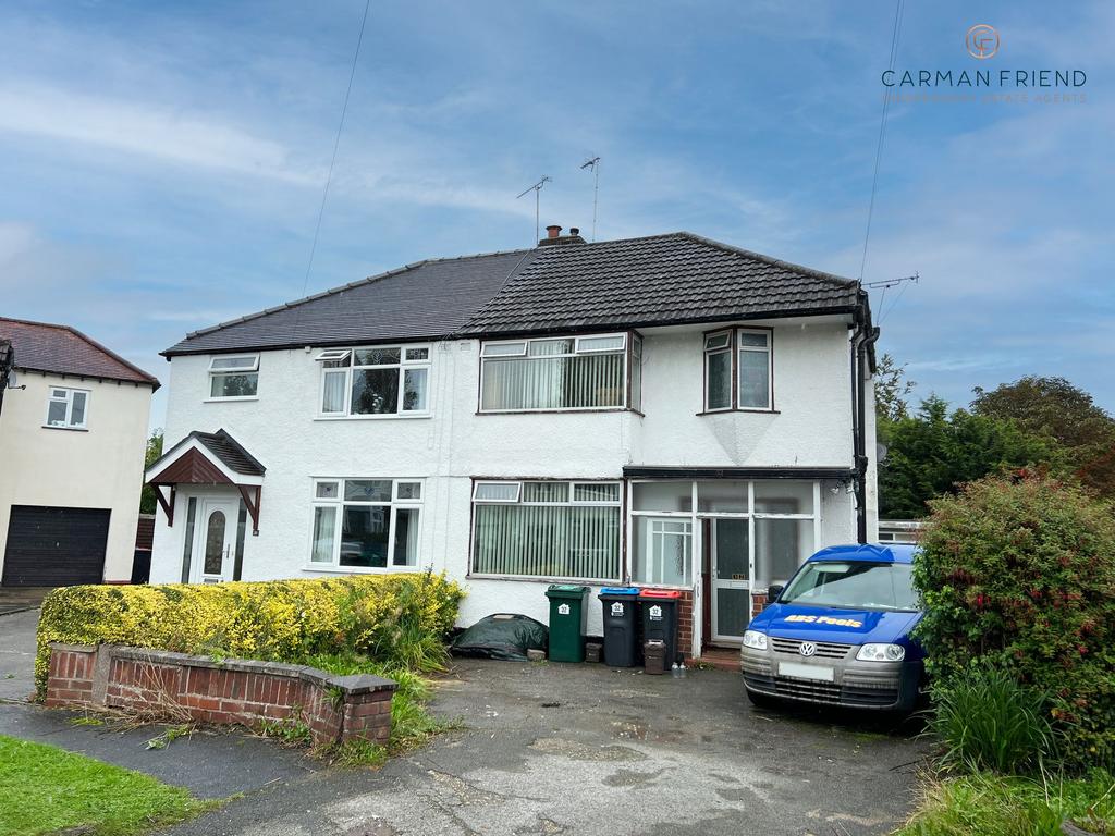 Endsleigh Gardens, Upton, CH2 3 bed semidetached house for sale £250,000