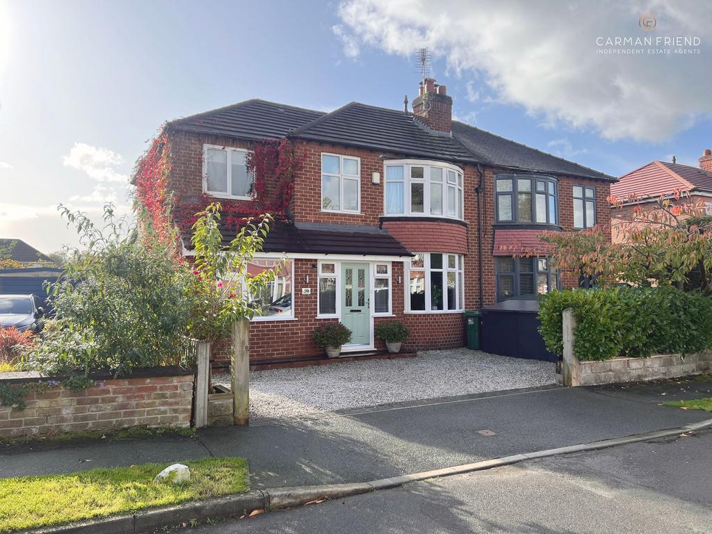 Woodlands Drive, Hoole, CH2 4 bed semidetached house for sale £595,000