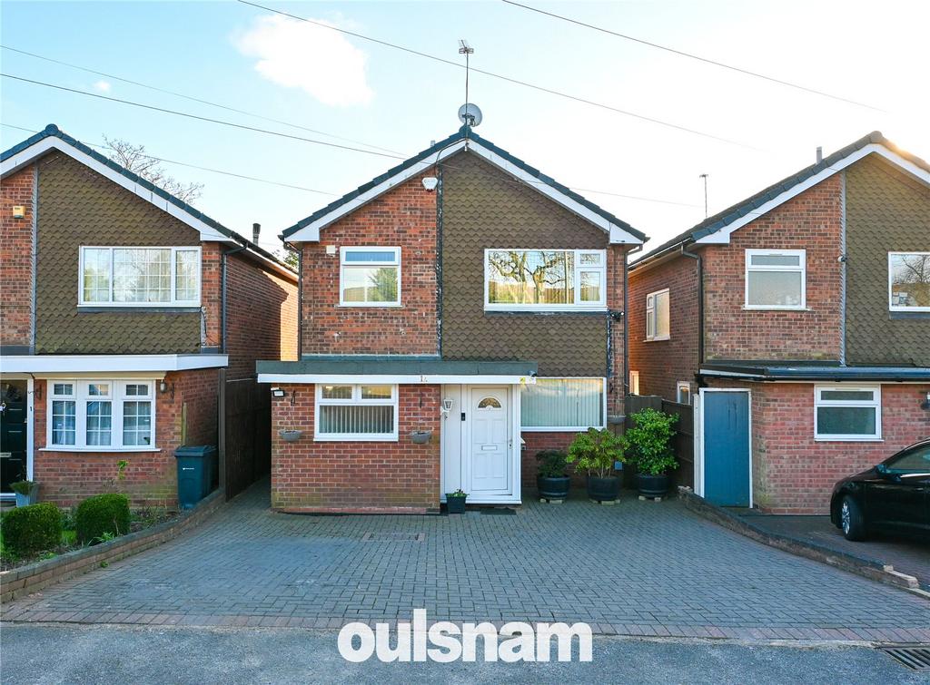 Bunbury Road, Northfield, Birmingham... 3 bed detached house for sale