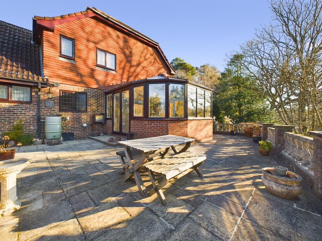 Patio to Side of Property