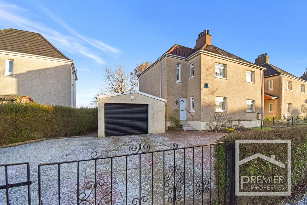 A three bedroom end of terrace house.