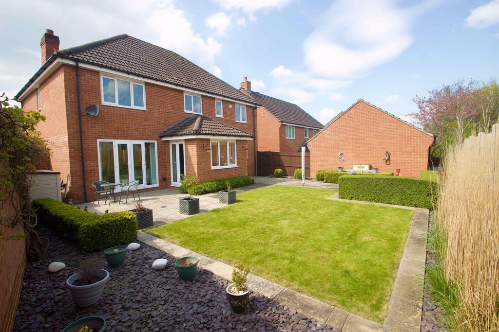 Watts Corner, Glastonbury, Somerset 4 bed detached house for sale £