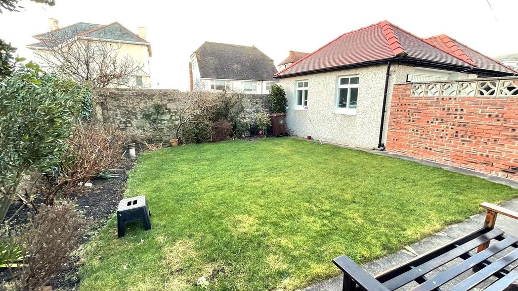 Rear garden