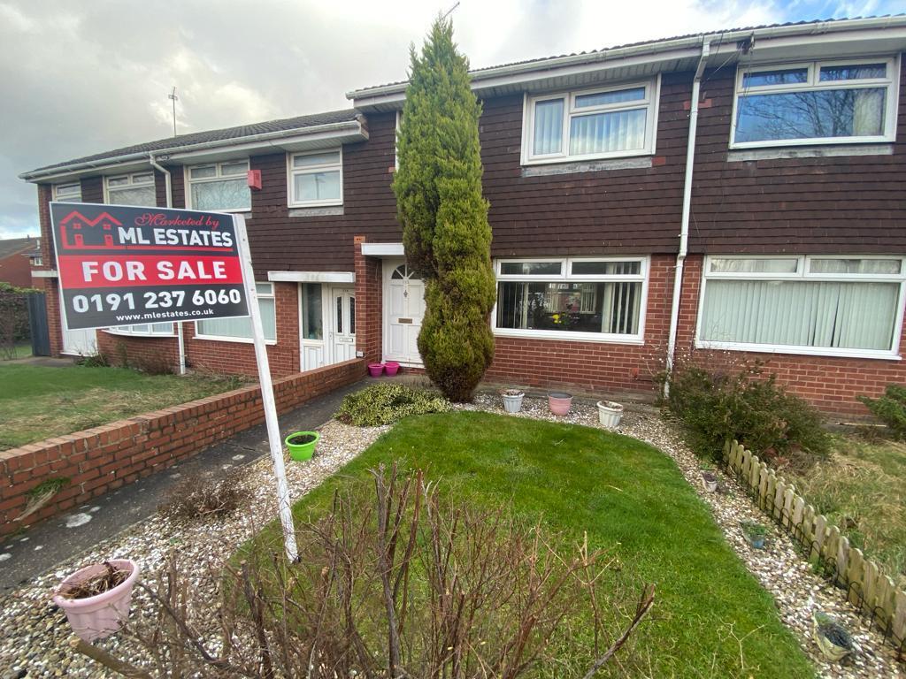 Brunton Walk, Newcastle Upon Tyne 3 bed terraced house for sale £125,000