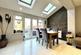 Open plan dining famil room