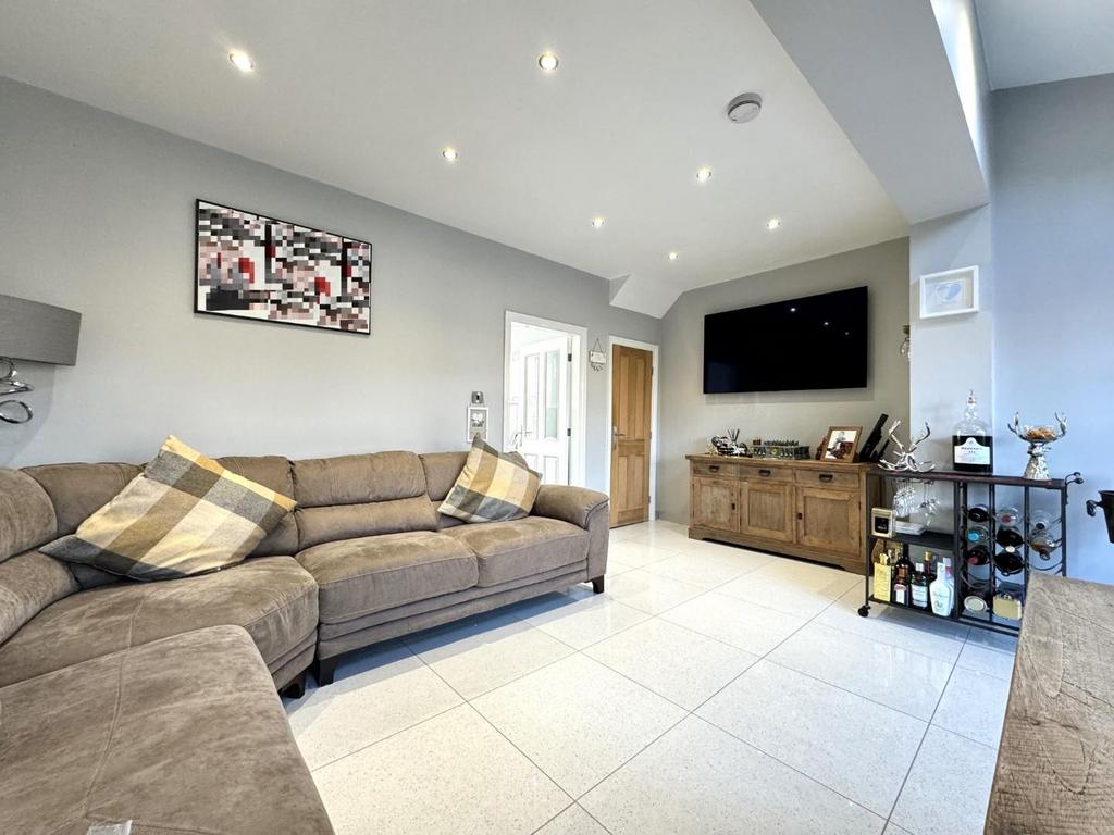 Open plan dining family room