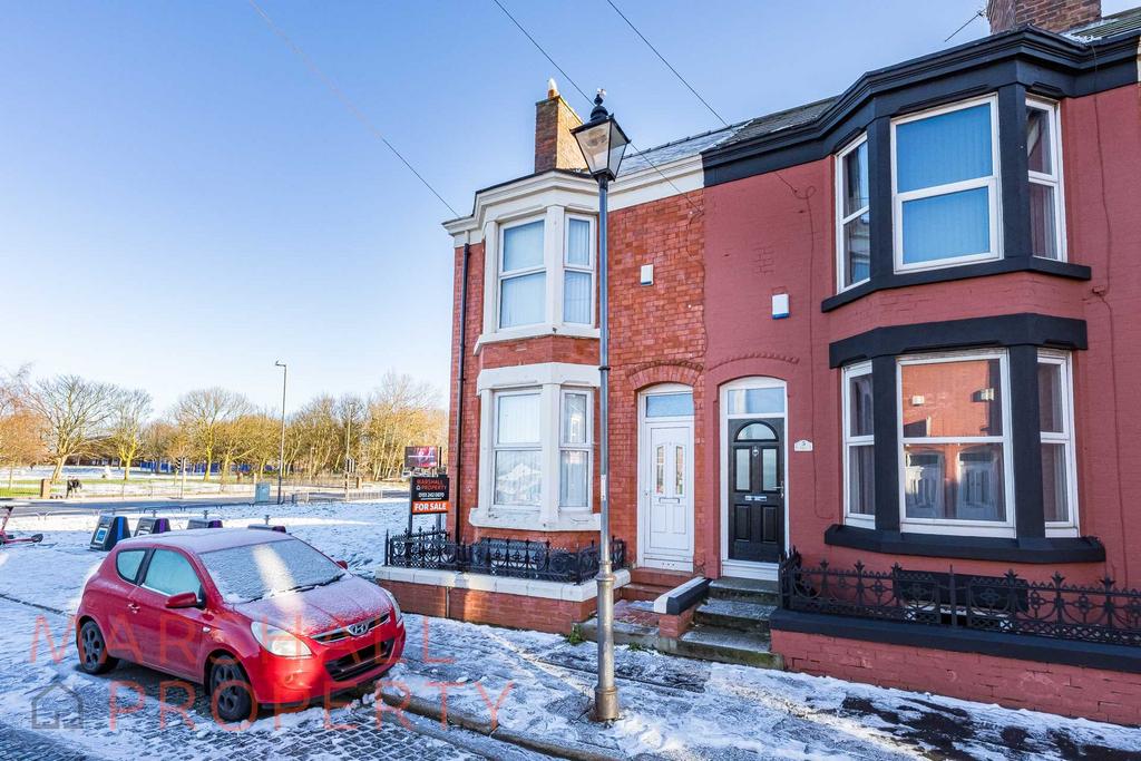 Empress Road, Liverpool 3 bed end of terrace house for sale £180,000