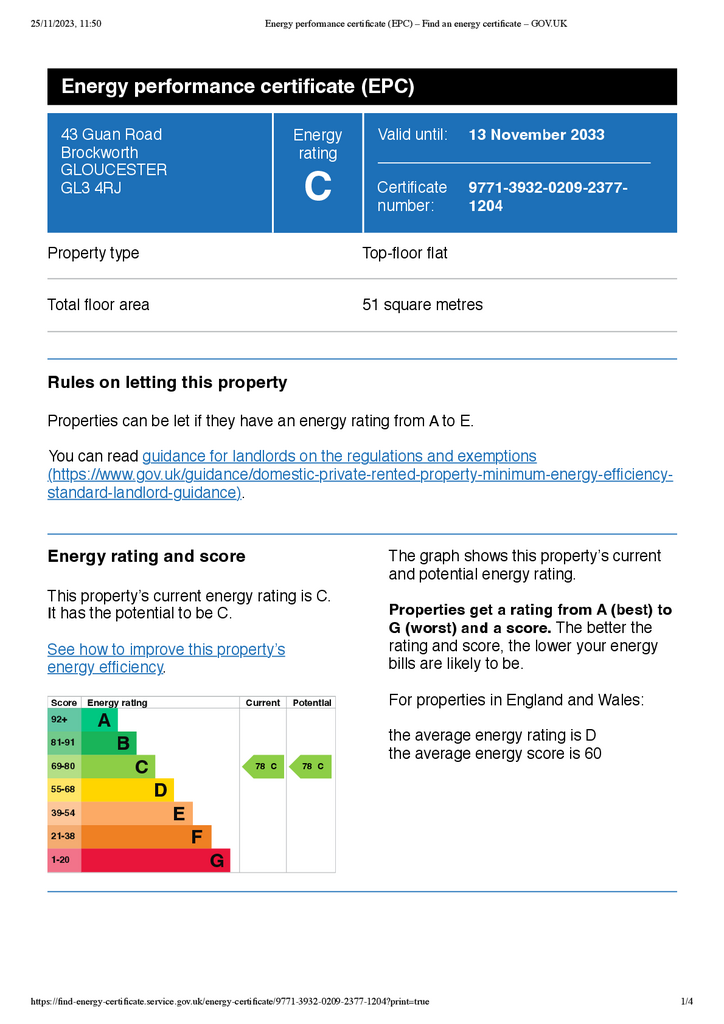 EPC Certificate