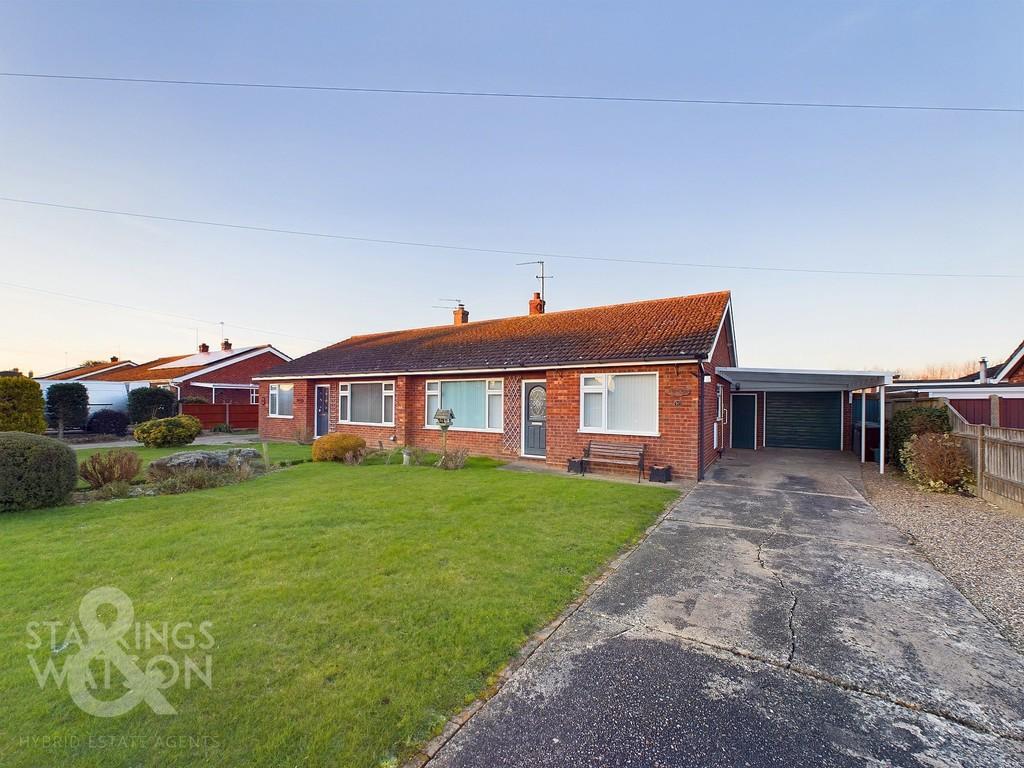 Chapelfield, Freethorpe, Norwich 3 bed semidetached bungalow for sale