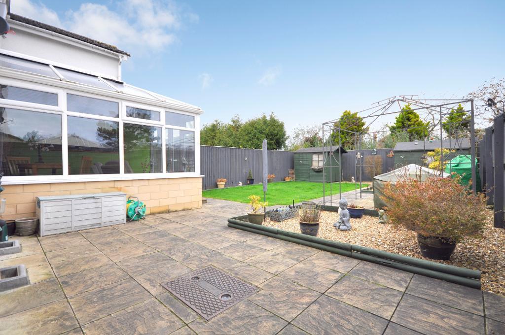 Rear patio