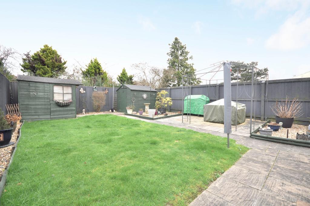 Rear lawn
