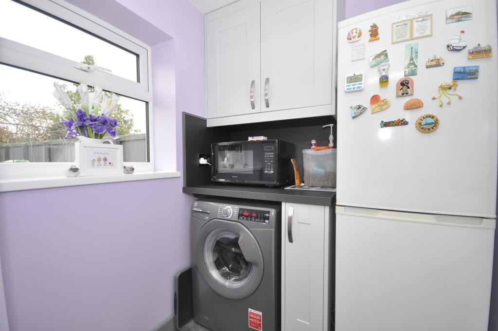 Utility room and garage access