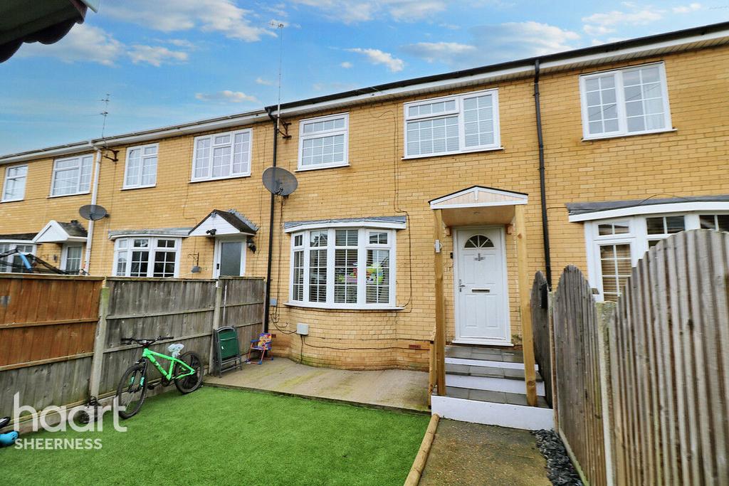 Porter Close, Minster on sea 3 bed terraced house for sale £260,000